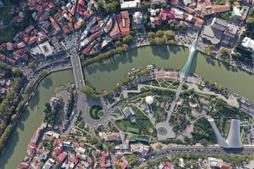 Tbilisi – City of Contrasts from the Air