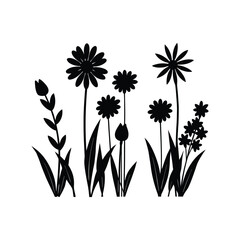 wildflower meadow silhouette collection featuring 