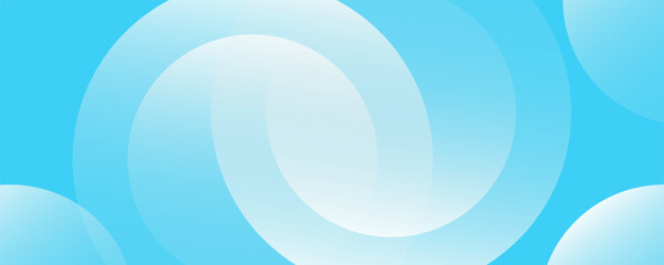 Abstract light blue geometric background with circles design.  Perfect for Business background hitech technology digital design illustration web template background backdrop desktop wallpaper bubbles.