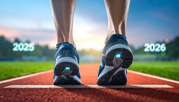 Stride into the future with determination, embracing new goals and opportunities as the years 2025 and 2026 illuminate your path forward.