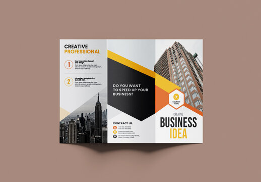 Tri-Fold Brochure Layout