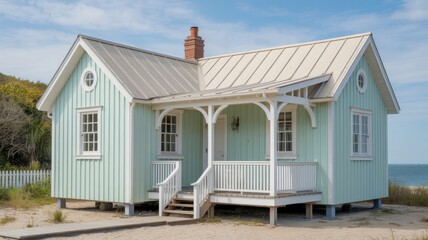Beach house architecture vacation home rental coastal living seaside cottage design real estate property view