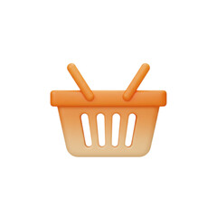Add to cart with this 3D shopping basket icon! Perfect for e-commerce, mobile apps, and websites. Drive sales with this call to action button.