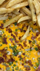 Milanesa con cheddar panceta y verdeo