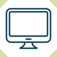 Computer Screen Icon