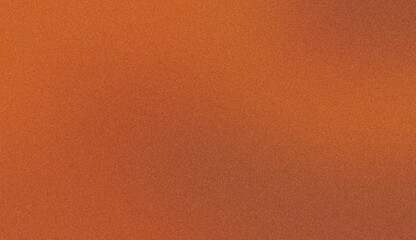 A close-up, textured background of warm, earthy orange and brown tones, suggesting natural materials or abstract art. Noise background. Gradient texture background