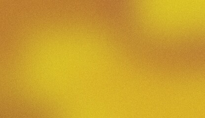 A textured, abstract background with a gradient of warm golden yellow and rich amber hues, creating a shimmering, sparkling effect. Noise background. Gradient texture background
