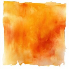 Vibrant Watercolor Effect in Shades of Orange and Yellow Tones
