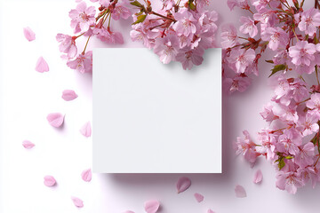 桜吹雪のイメージ