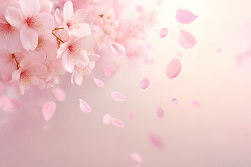 桜吹雪のイメージ