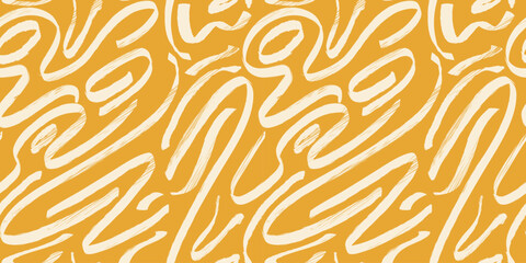 Abstract Goldenrod Lines Grunge Background