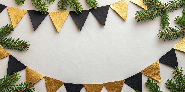 Halloween background with paper bats and place for text on black background,Halloween concept. Paper bats on black background. 