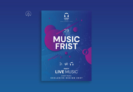 Music Poster Design Template