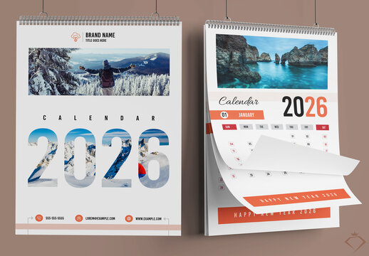 Clean Calendar Template