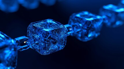 Digital Blockchain Connectivity and Data Encryption for Secure Financial Communication Solutions