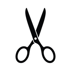 Scalable vector illustration of multi-bladed scissors icon eps format for general design applications vector illustration white background