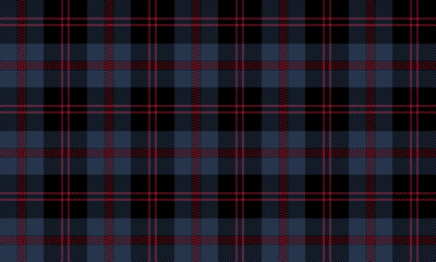This seamless plaid pattern in blue, black, and red gives a classic and modern feel. Perfect for designing clothes, skirts, and pants, it adds a simple, cool, and unique charm to every look.