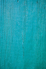Background of green texture of wooden planks.