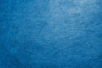 blue old aluminum sheet from a frying pan
