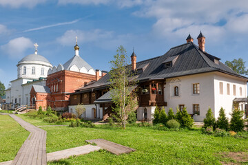 The Chapel of Makariy Kalyazinsky and the Church of Alexy, Metropolitan of Moscow in the Nikolaevsky Klobukov Convent. Kashin city. Tver region