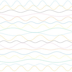 Waveform Cluster Lines Modern Weave