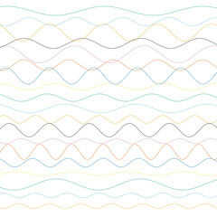 Waveform Cluster Lines Bold Framework