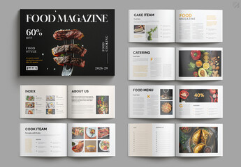 Food Magazine Layout