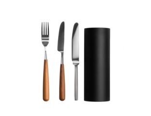 Barbecue Tools Set on Transparent Background