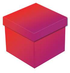 Gradient Gift Box