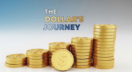 Massive Gold Coin Stacks