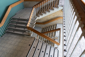 Treppenhaus im Bürogebäude