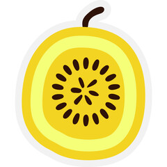 Fruit Slice Sticker