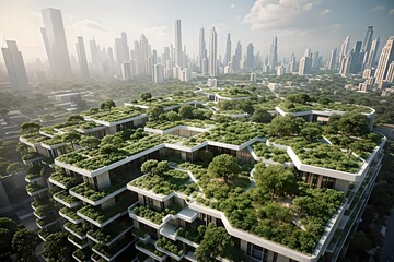 Vertical Forest: Sustainable Future City Architecture