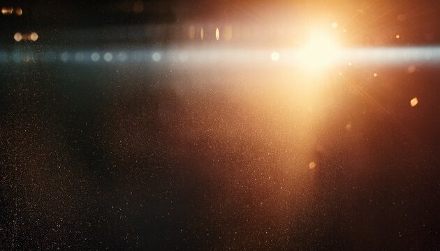 Old Vintage Film Light Leak Scan Overlay With Film Dust Texture