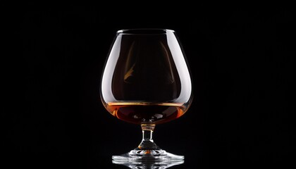 Cognac Glass In Black
