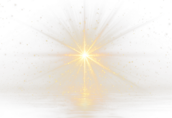gold star light sparkle
