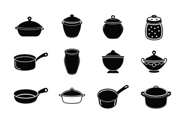 set of black tea cups