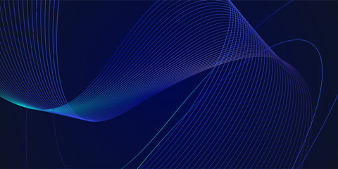 Abstract wave background. Element for design. Digital frequency track equalizer. Stylized line art.  Curved wavy line smooth stripe Vector