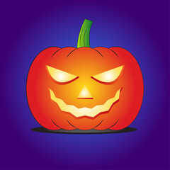 Spooky Halloween Pumpkin