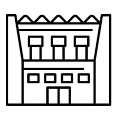 Hydroelectricity   Icon Element For Design