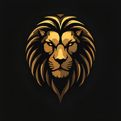 lion head vector
