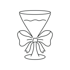 Champagne Glass Halloween