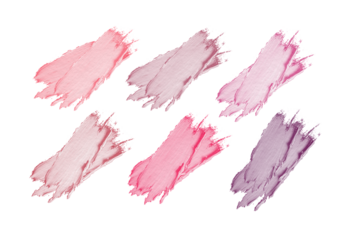 Soft pink paint stroke texture, pale blush brush smear, pastel mauve paint swatch, pink cosmetic smear, light rose acrylic stroke, artistic paint