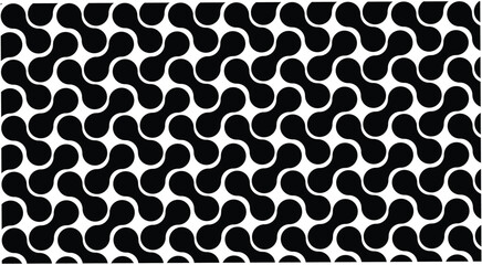  Geometric pattern with flowing curved lines creating abstract motion, minimal repeating design showing smooth rhythmic structure, modern decorative background for digital and print use.