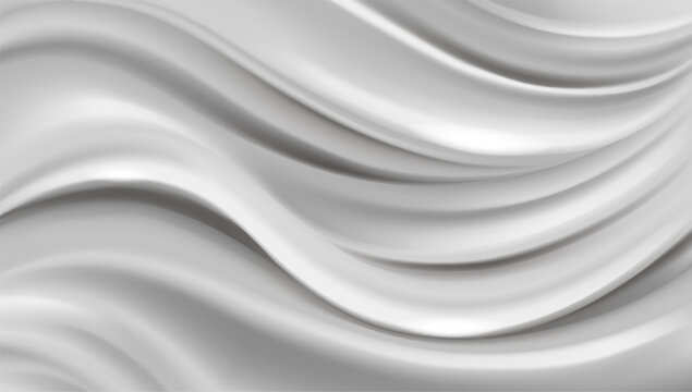 Abstract silver wave background, yellow expensive luxury silk silver background for vip cards, vector illustration