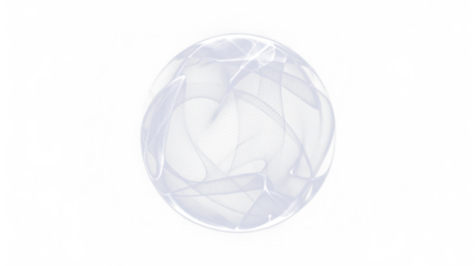 Abstract white PNG overlay featuring delicate flowing lines and soft textures, ideal for creative design projects and enhancing visual storytelling with a modern touch