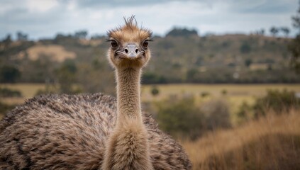 Flightless Bird Native to Down Under: The Emu