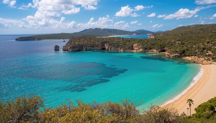 Secluded Coastal Cove in the Balearic Archipelago