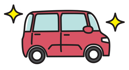 ピカピカの新車_カラー