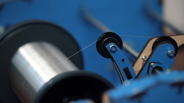 Fiber optic winding for drones. Fiber optic drones